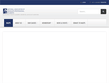 Tablet Screenshot of nagps.org